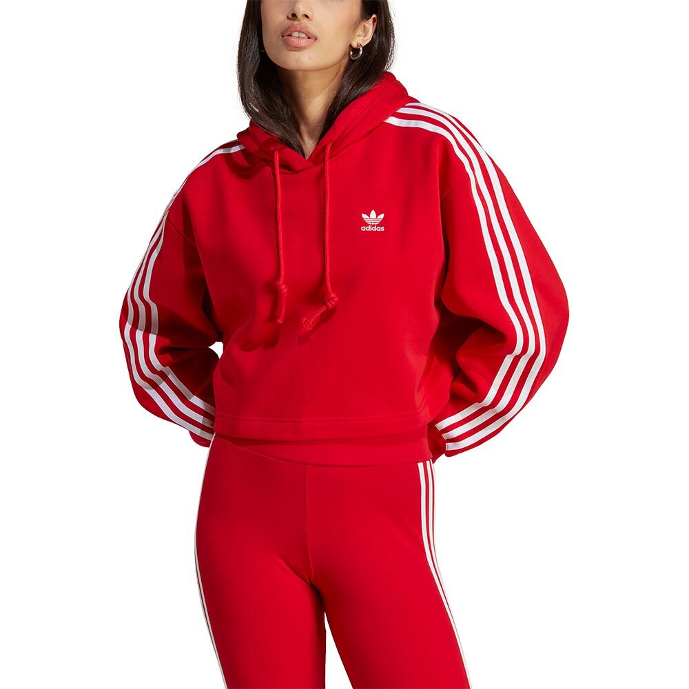 

Худи adidas Originals Adicolor Classics Crop, красный