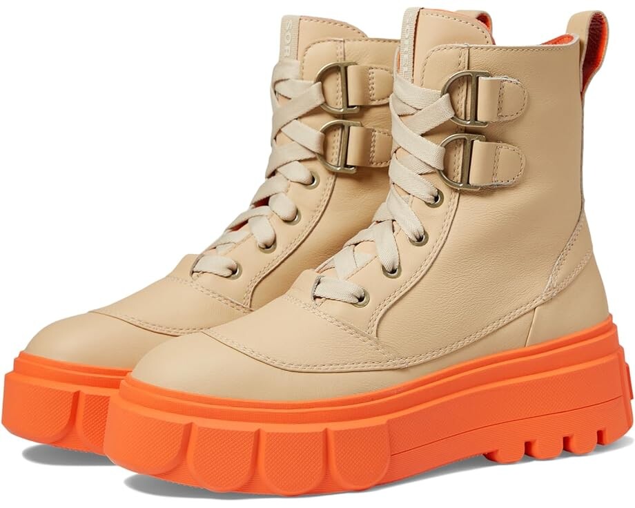 

Ботинки SOREL Caribou X Lace Waterproof, цвет Ceramic/Optimized Orange