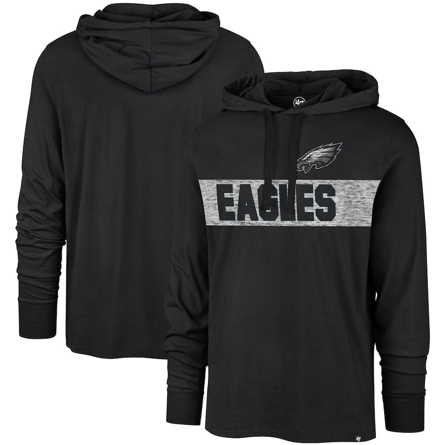 

Футболка с длинным рукавом 47 Philadelphia Eagles, черный