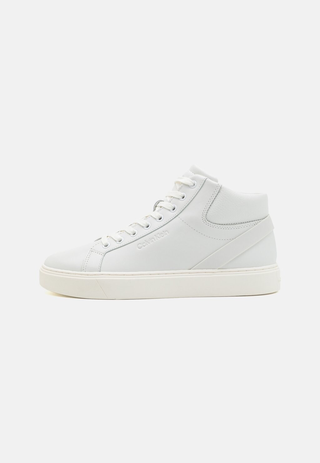 

Высокие кроссовки LACE UP ARCHIVE STRIPE Calvin Klein, тройной белый, Белый;серый
