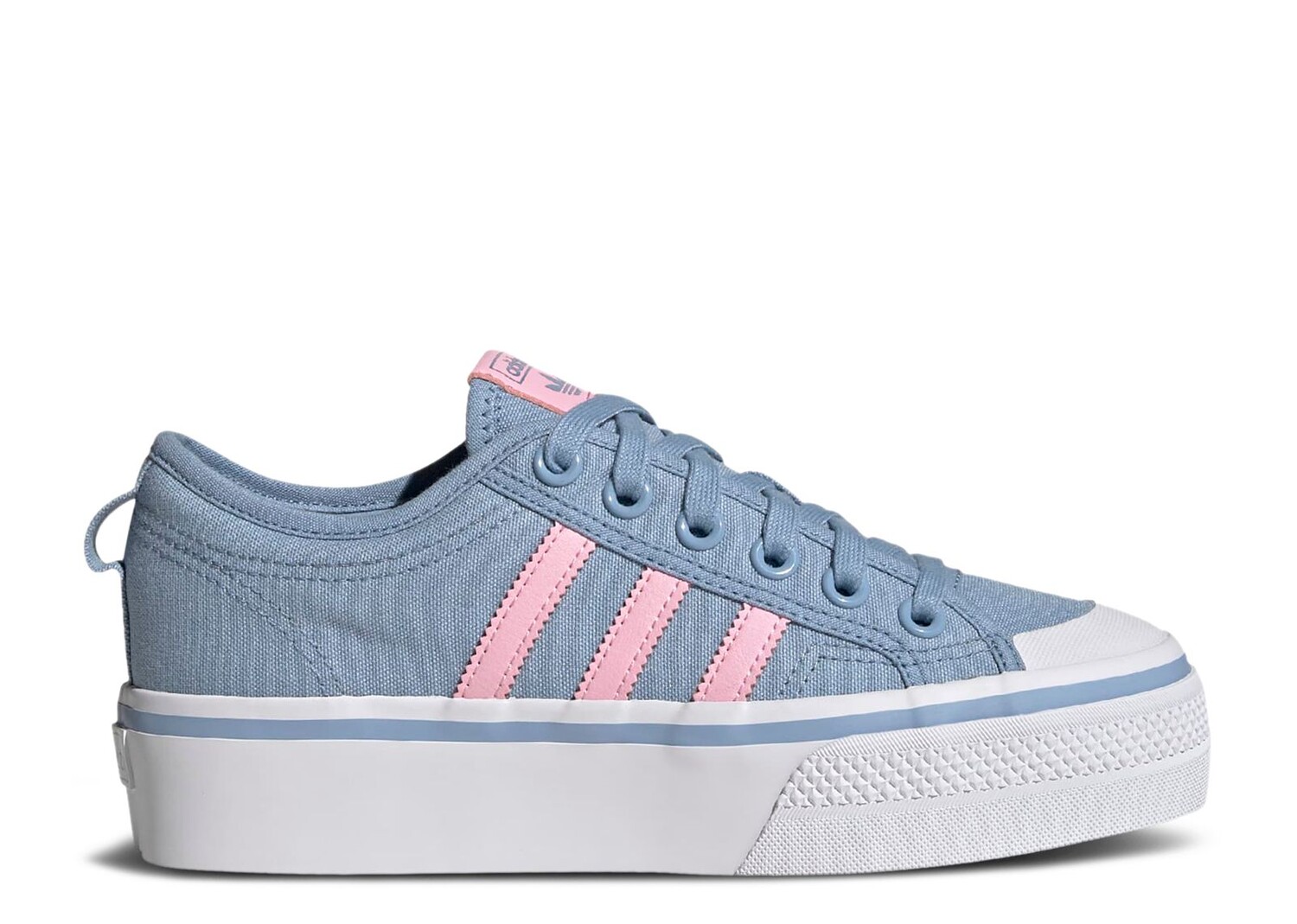 

Кроссовки adidas Wmns Nizza Platform 'Altered Blue Bliss Pink', синий