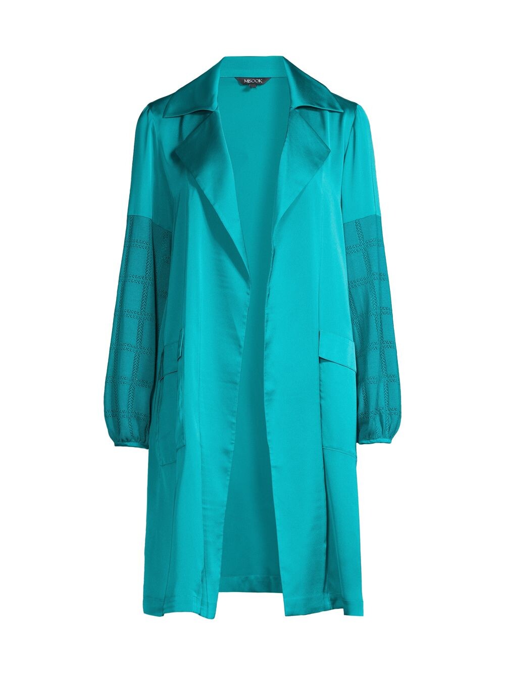 

Свободная куртка с рукавами Windowpane Misook, синий