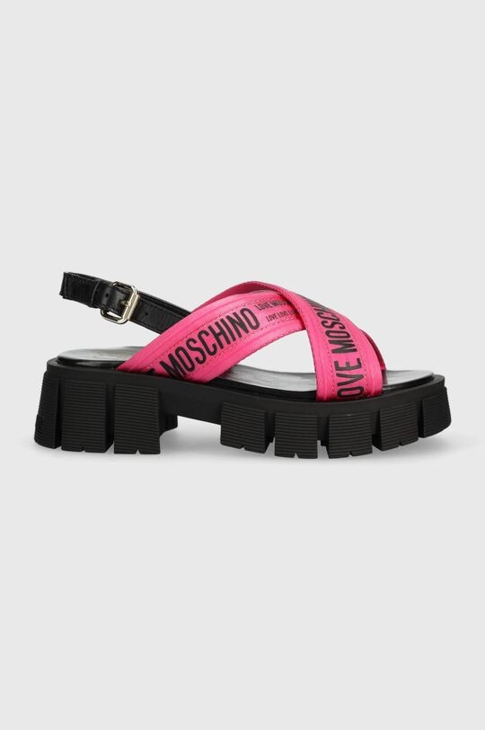 

Сандалии Love Moschino, розовый