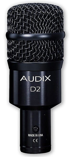 

Динамический микрофон Audix D2 Hypercardioid Dynamic Drum / Instrument Microphone
