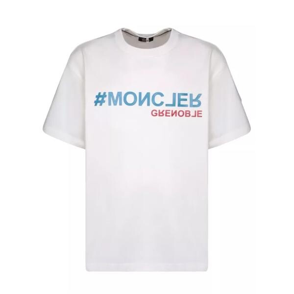 

Футболка cotton t-shirt Moncler, белый