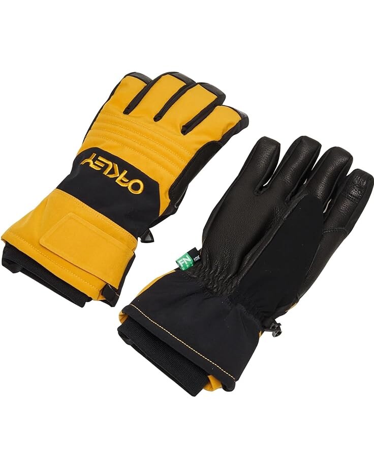 

Перчатки Oakley B1B Gloves, цвет Amber Yellow/Blackout