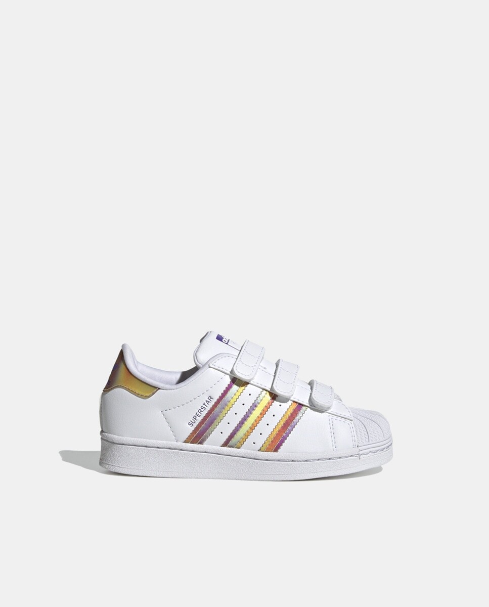 

Повседневные кроссовки для девочек adidas Originals Superstar CF adidas, белый