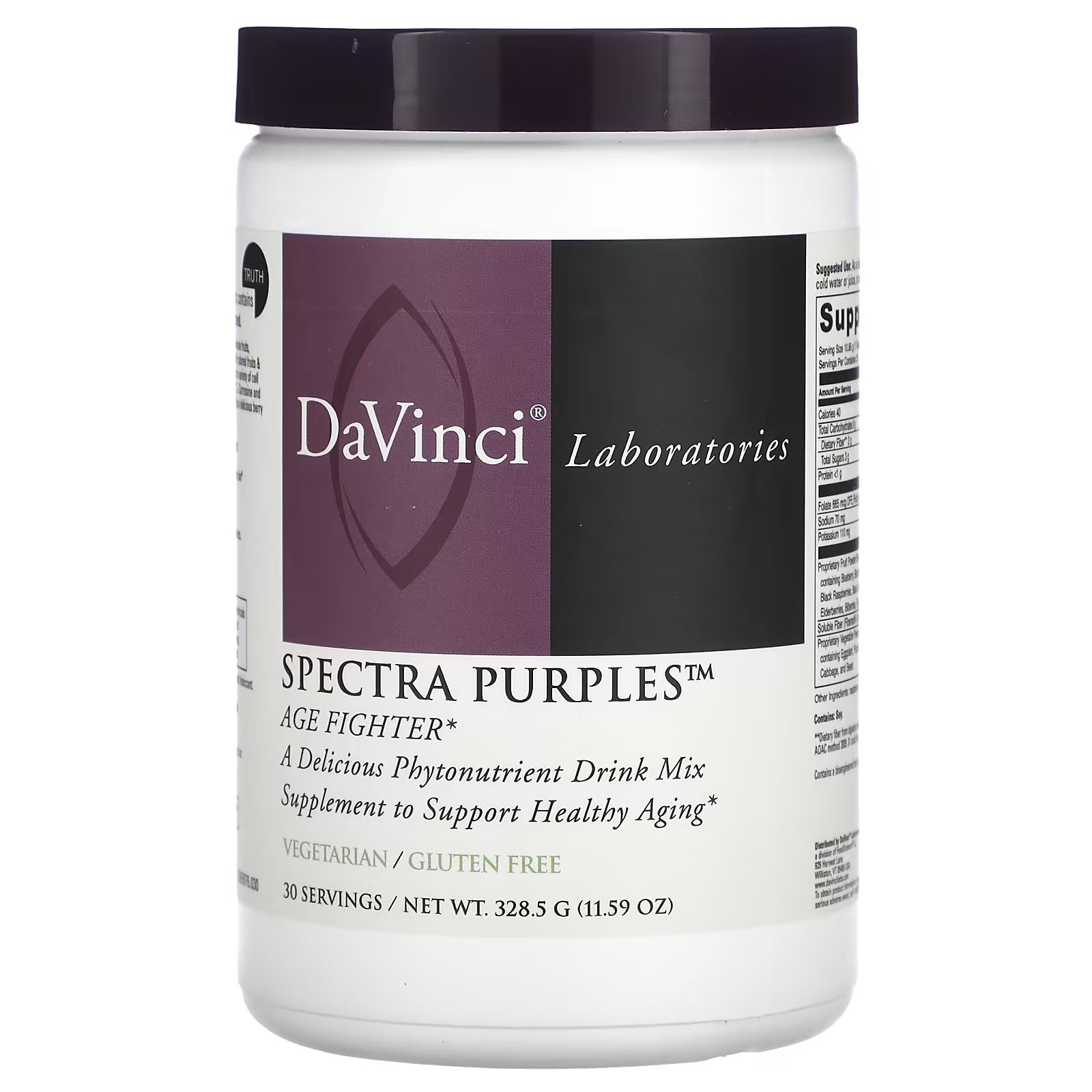 Добавка DaVinci Laboratories of Vermont Spectra Purples пищевая добавка davinci laboratories of vermont davinci poten c 250 таблеток