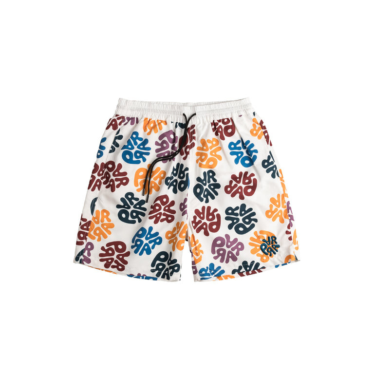 

Шорты 1976 Logo Swim Shorts By Parra, белый