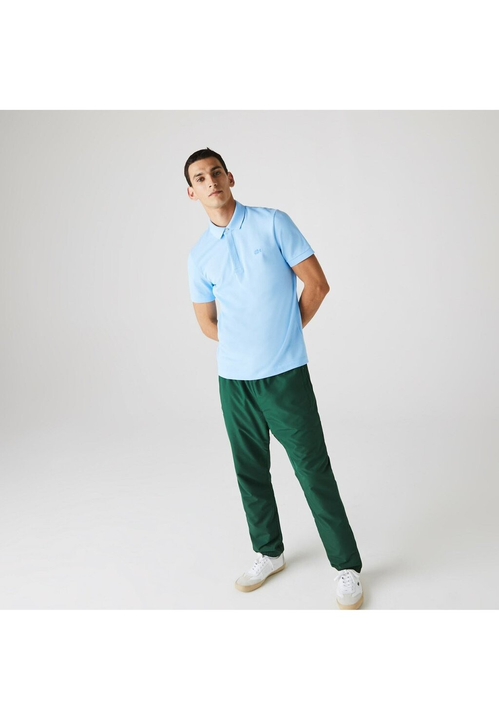 

Поло Lacoste, синий