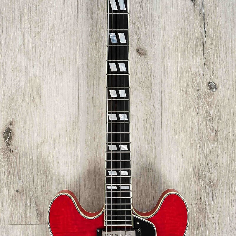 

Электрогитара Eastman Guitars T486 Electric Guitar, Red, Ebony Fingerboard