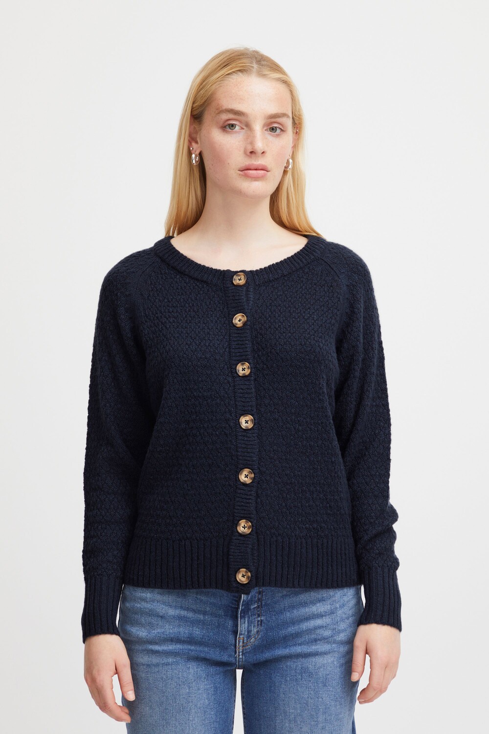 

Кардиган ICHI Strickjacke IHODANSA CA4 20116870, серый