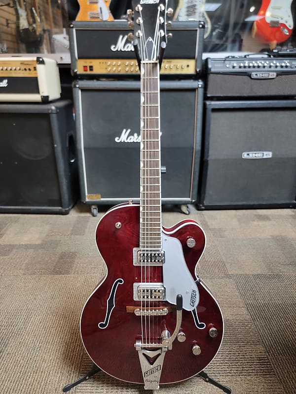 Электрогитара Gretsch G6119T-62 Vintage Select '62 Tennessee Rose with Bigsby - Dark Cherry Stain