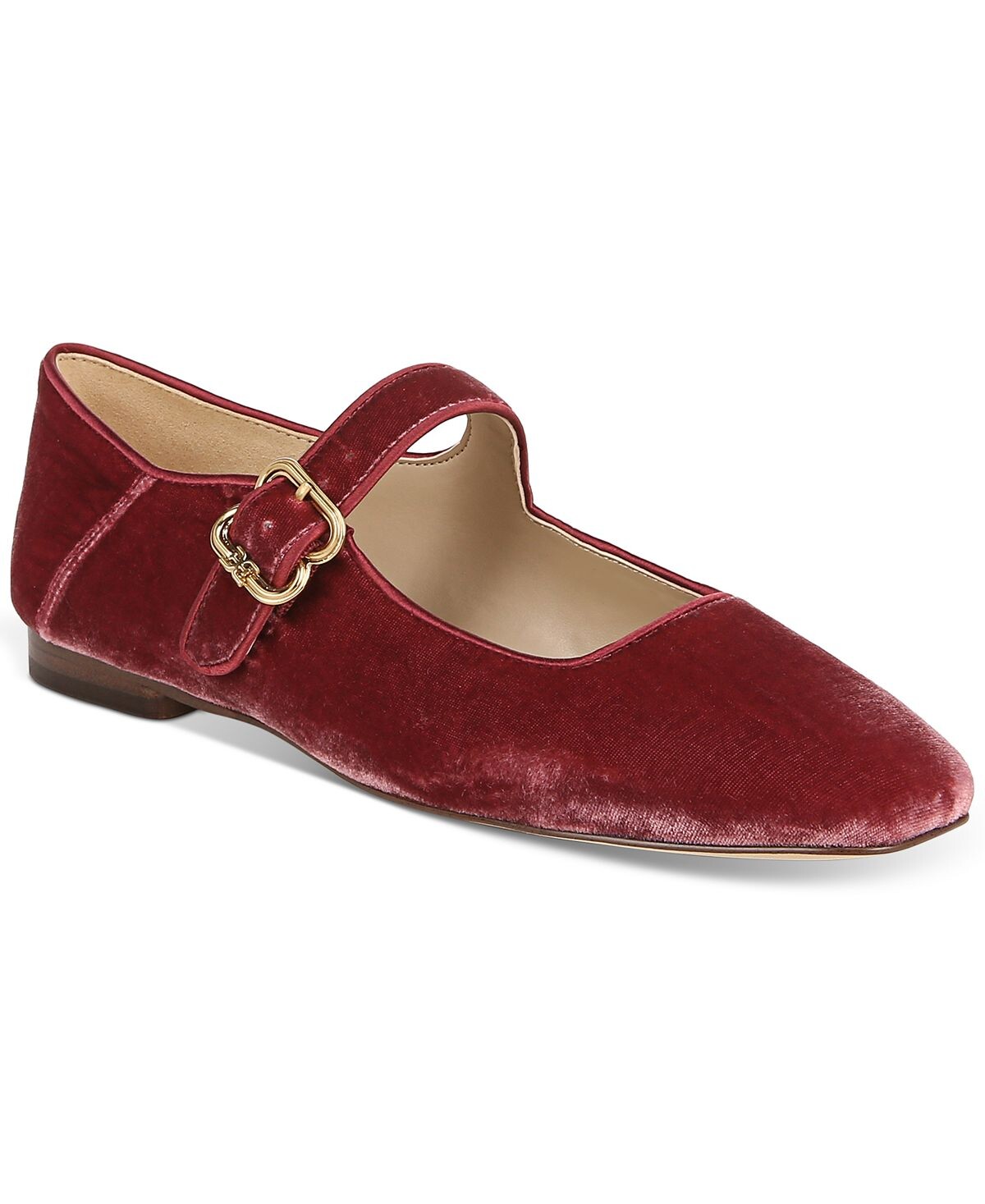 

Женские туфли на плоской подошве Mary Jane с пряжкой Michaela Sam Edelman