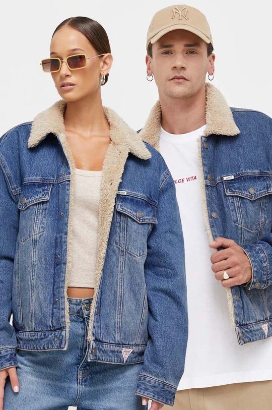 

Джинсовая куртка Guess Originals, синий