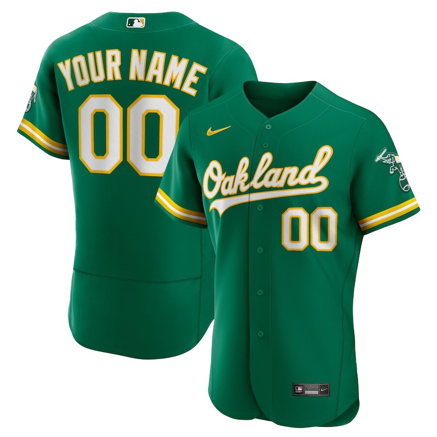 

Джерси Nike Oakland Athletics, зеленый