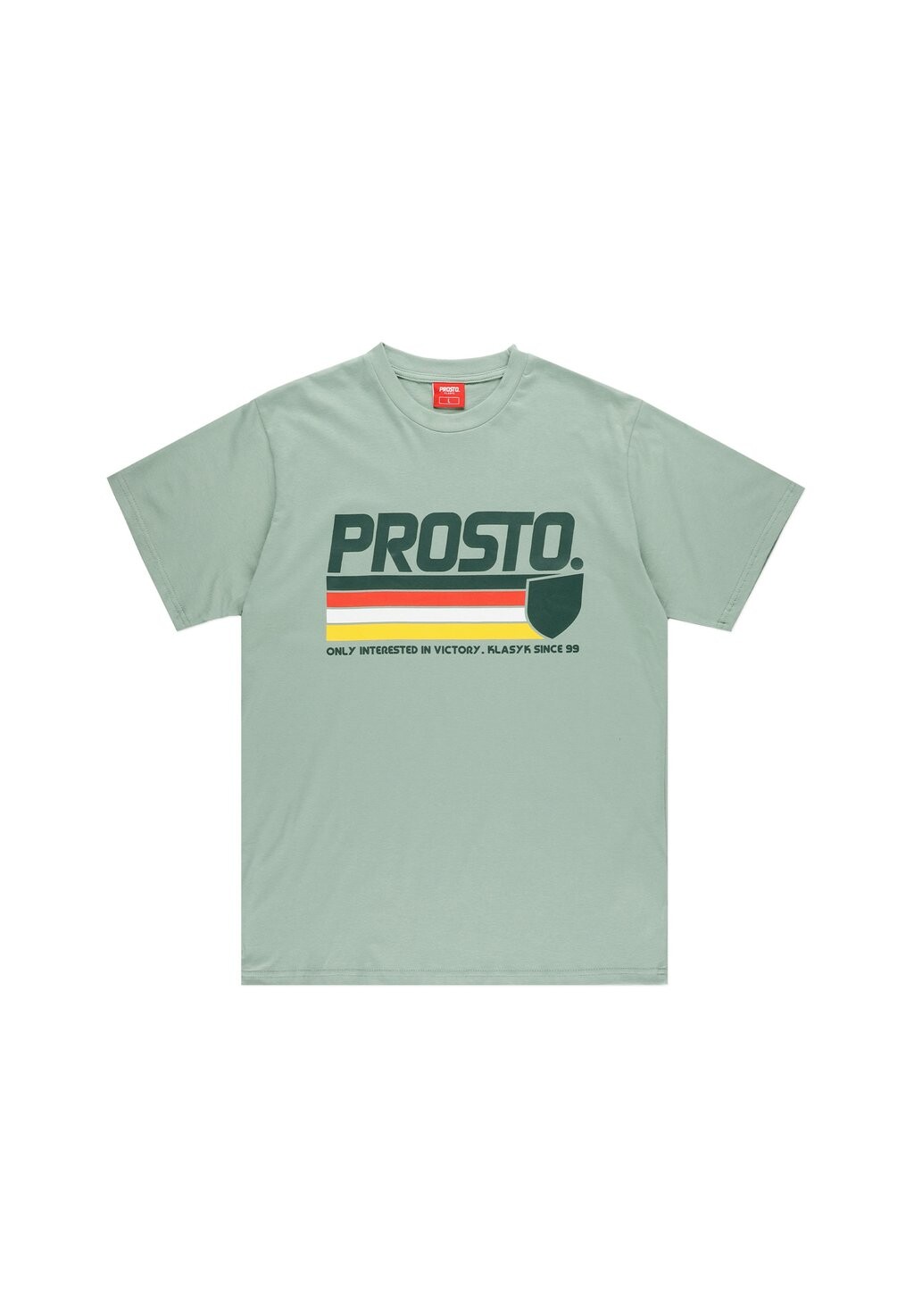 

Футболка с принтом PROSTO, зеленый