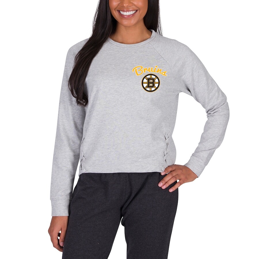 

Футболка с длинным рукавом Concepts Sport Boston Bruins, серый
