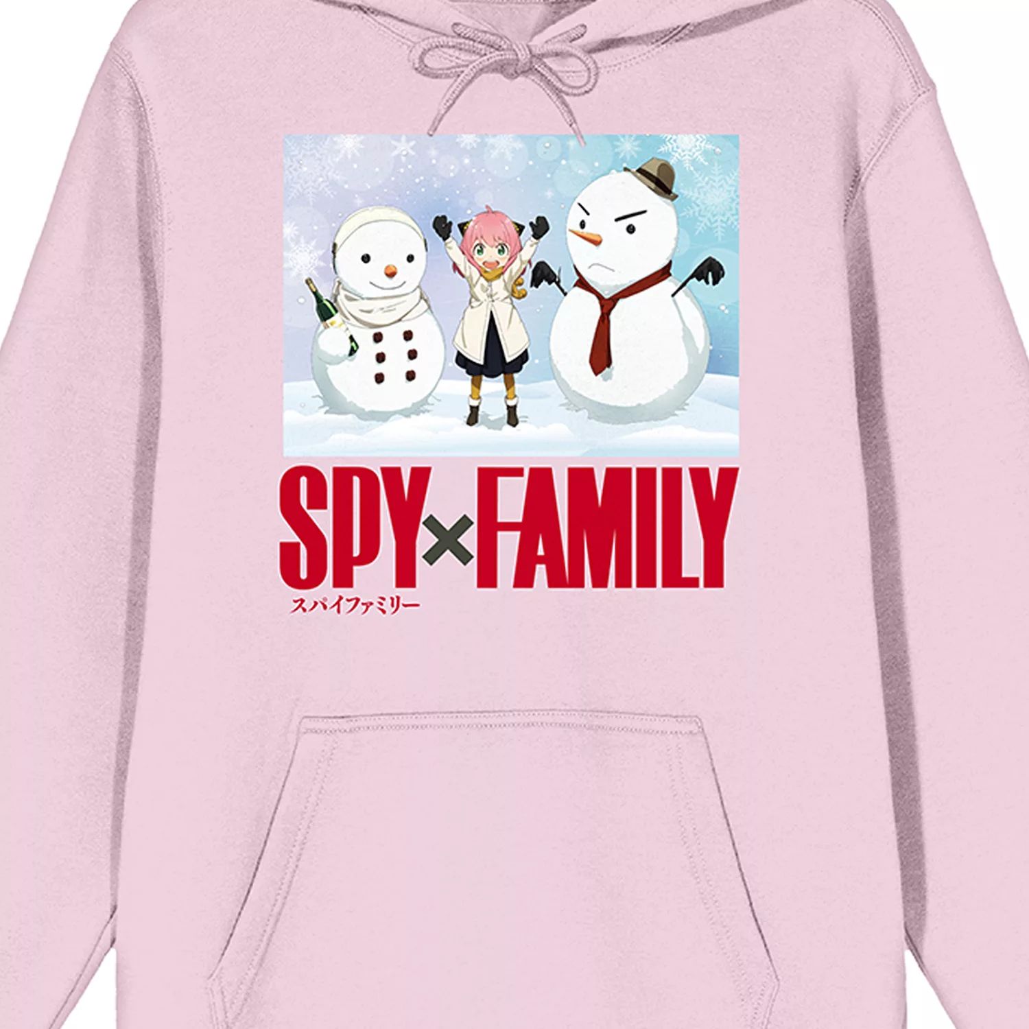 Мужская толстовка Spy X Family Anya Snowman Licensed Character искусственное кольцо для волос в стиле аниме spy×family anya