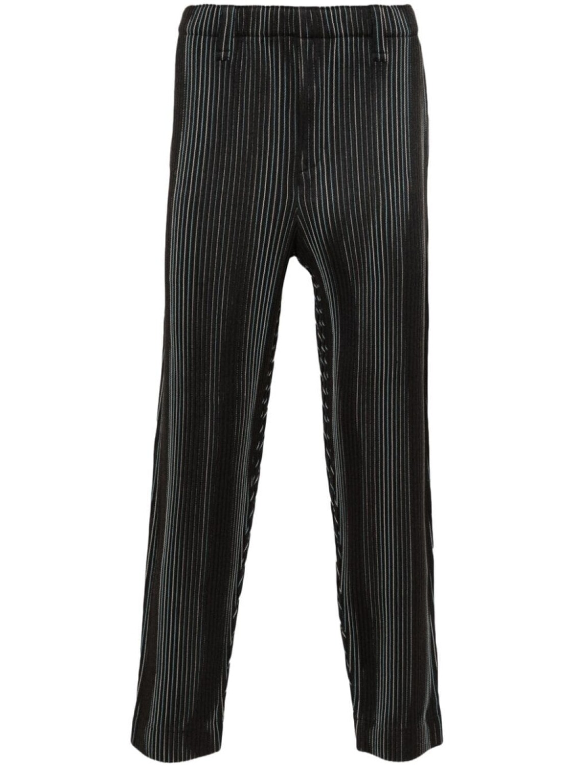 

Homme Plissé Issey Miyake укороченные брюки Tweed Pleats, черный
