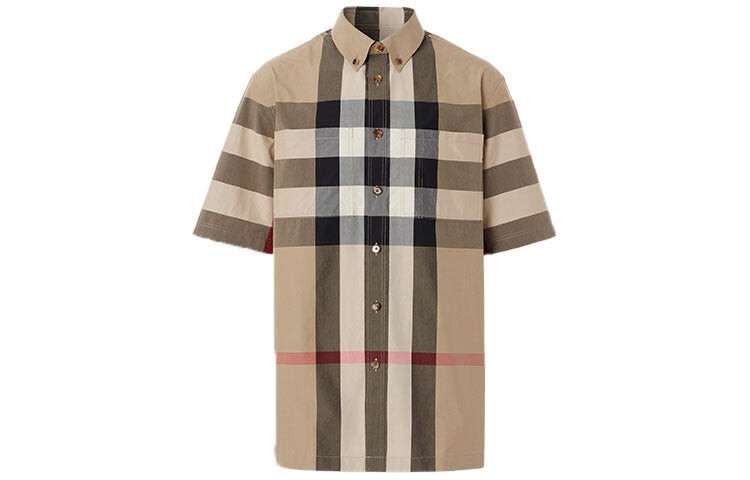 

Рубашка мужская Burberry SS21, белый