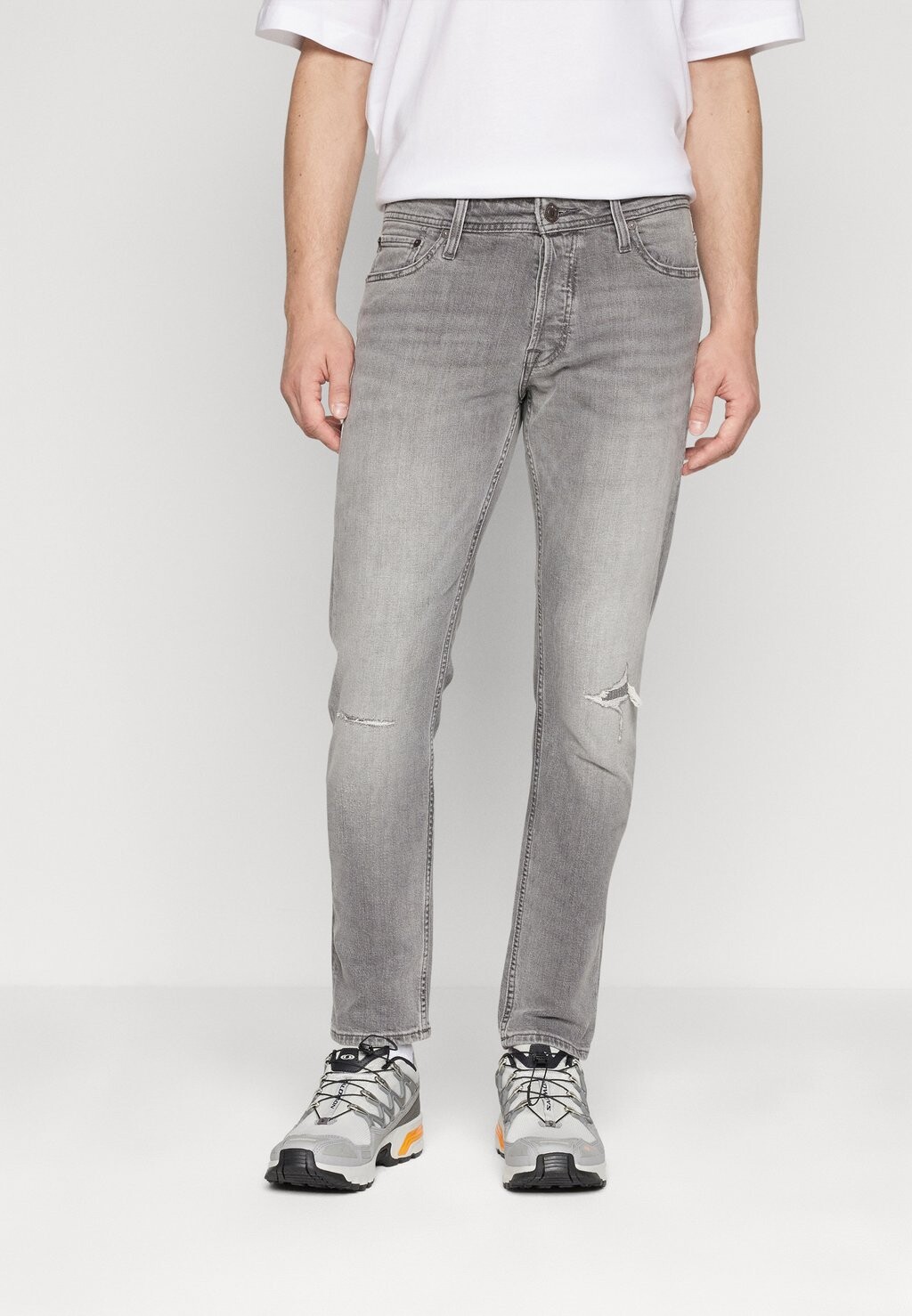 

Джинсы приталенного кроя Jjiglenn Jjoriginal Jack & Jones, цвет black denim