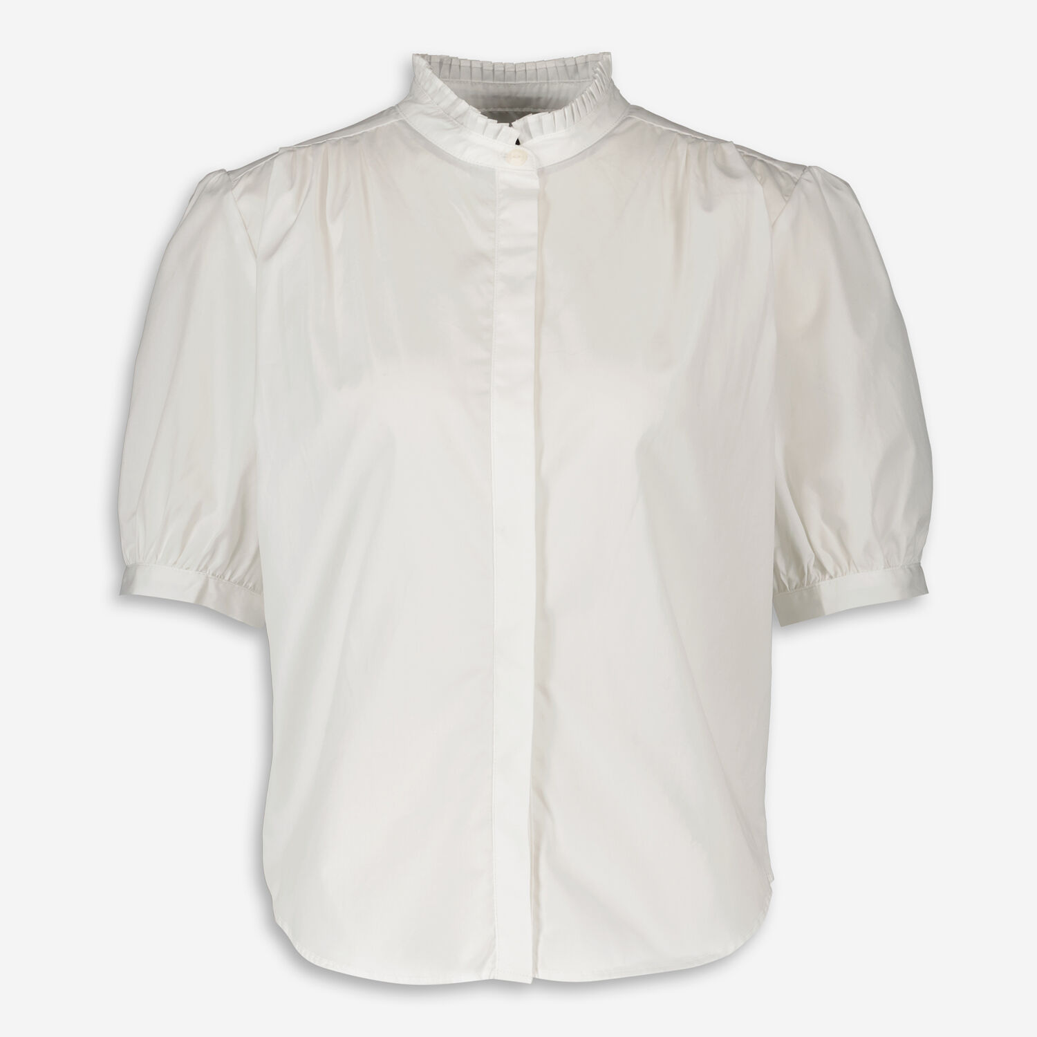 цена Белая блузка-рубашка Jordan с рюшами на воротнике Rag & Bone