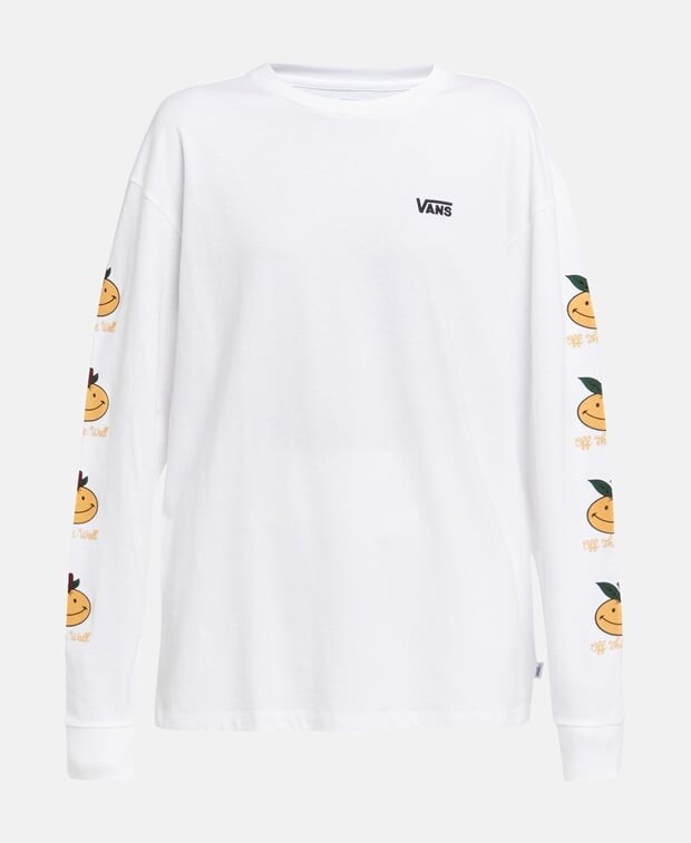 

Топ с длинными рукавами Vans, шерсть белый