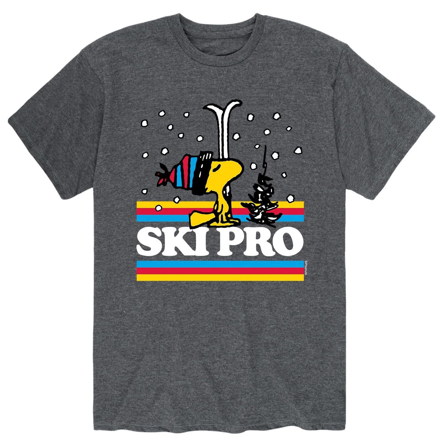 

Мужская футболка Peanuts Woodstock "Ski Pro" Licensed Character