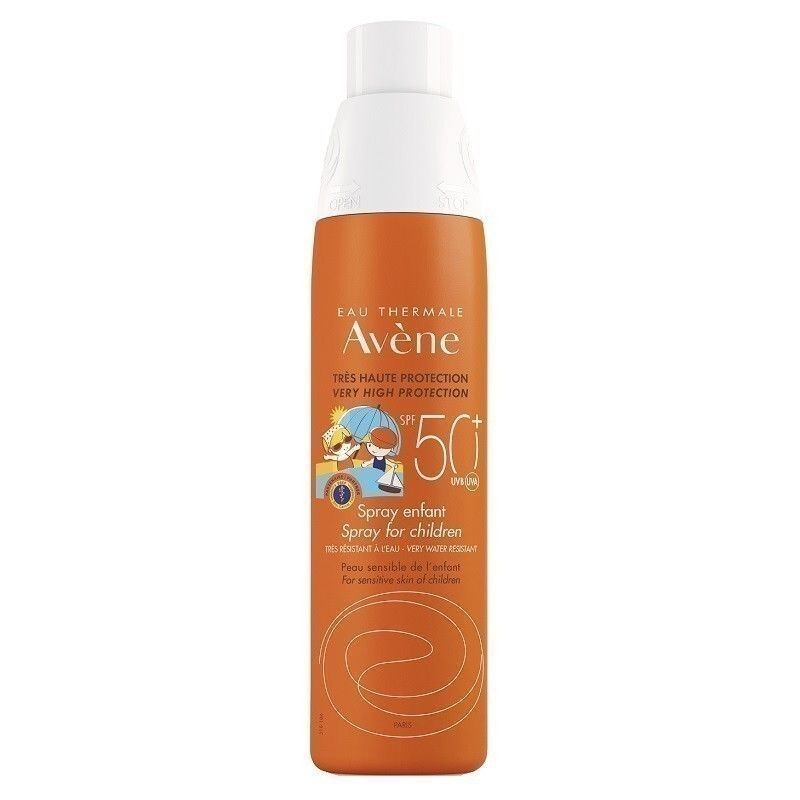 

Avène Sun Kids SPF50+ защитный спрей для детей, 200 ml