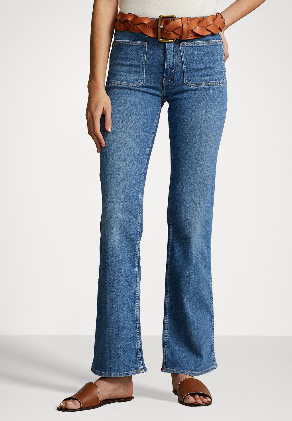 цена Расклешенные джинсы Polo Ralph Lauren