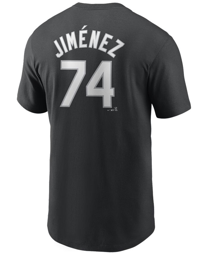 

Мужская футболка Eloy Jimenez Chicago White Sox с именем и номером игрока Nike, черный