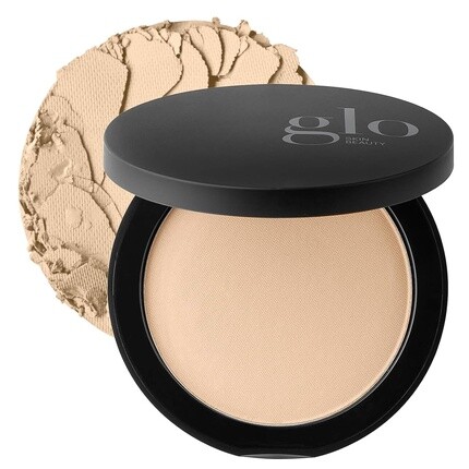 

Glo Skin Beauty Прессованная основа-пудра под макияж Natural Light – безупречное покрытие для сияющего естественного финиша второй кожи, Коричневый