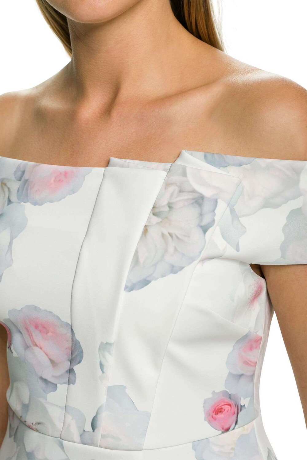

Платье-футляр "Ловез" белое с цветочным принтом Ted Baker