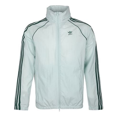 Куртка adidas originals BLC SST WB Windproof Jacket Green, зеленый