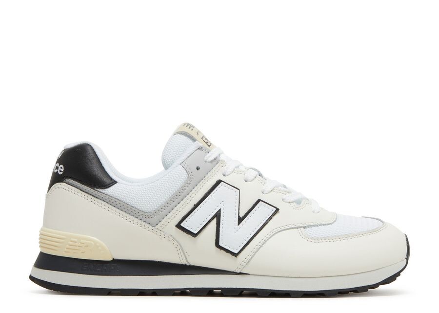 

Кроссовки New Balance 574 'White Sea Salt', белый