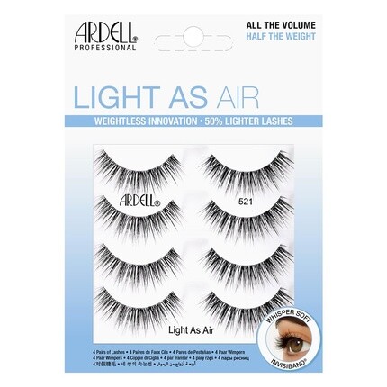 

Ardell Light As Air 521 Ресницы — упаковка из 4 шт.
