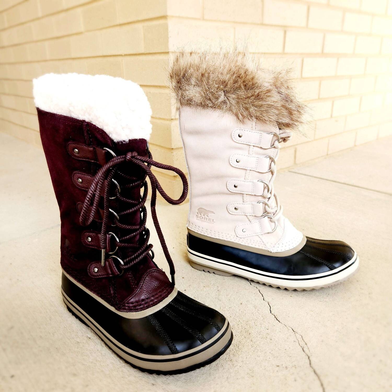 

Желтые зимние ботинки Joan Of Artic/омега Sorel