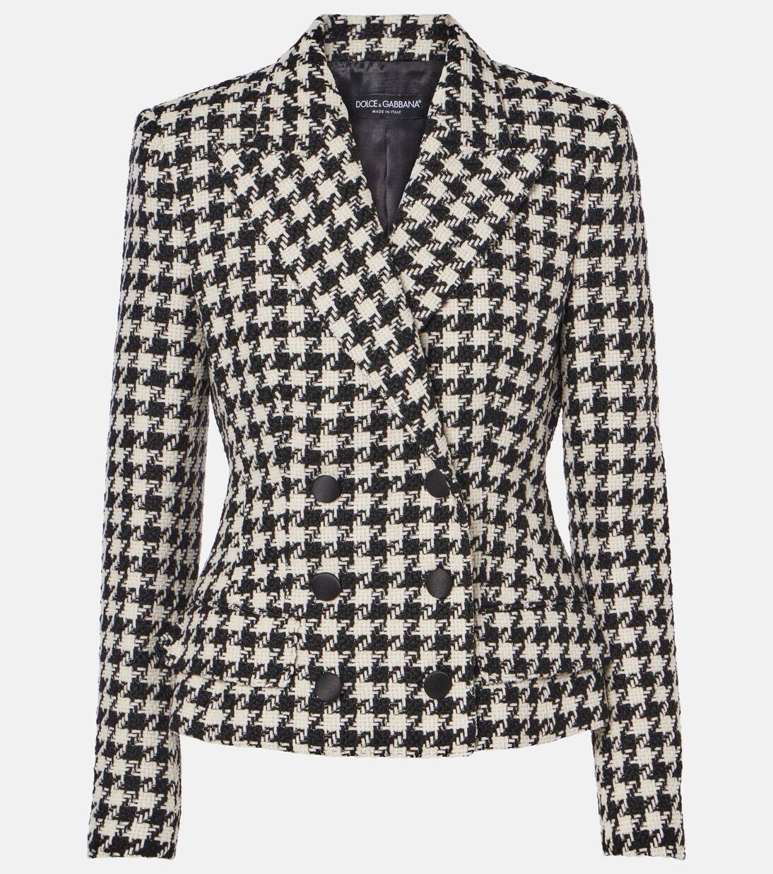 

Пиджак из шерсти и хлопка Dolce Dolce&Gabbana, цвет quadri-check-tartan