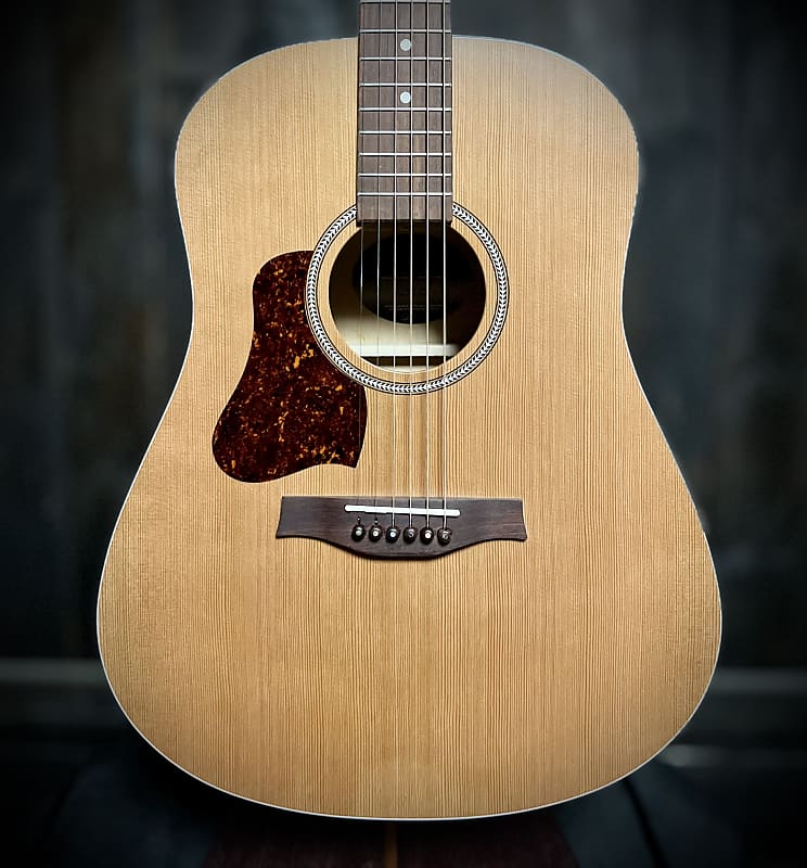Акустическая гитара Seagull Guitars S6 Cedar Original Left-Handed Acoustic Guitar - Natural - B-stock