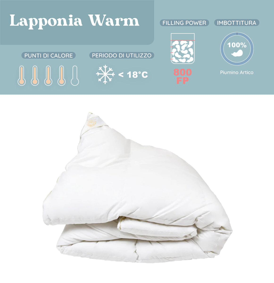 

Одеяло Daunex Lapland 100% Арктический пух Daunex, Warm