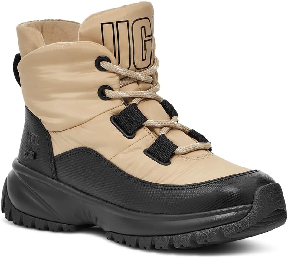 

Зимние ботинки Yose Puffer Lace UGG, цвет Mustard Seed