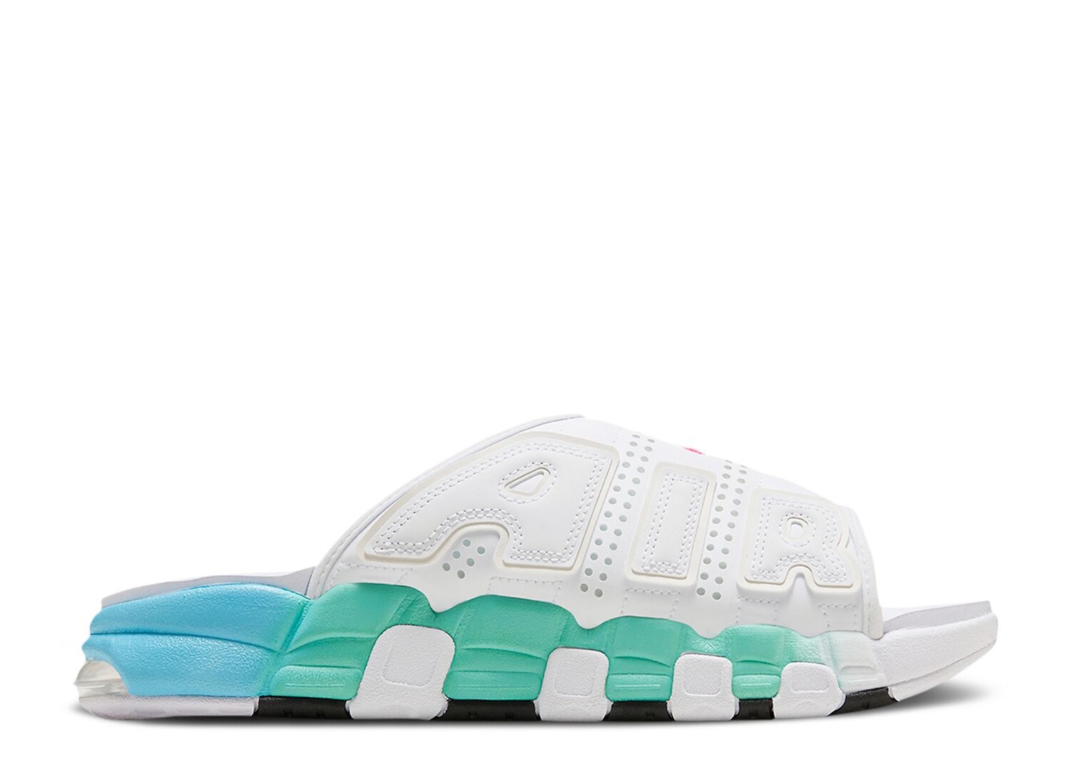 

Кроссовки Nike Air More Uptempo Slide 'Aqua', белый