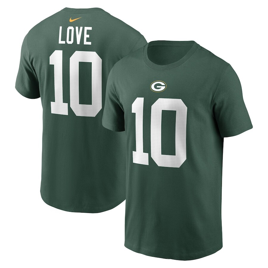 

Футболка с коротким рукавом Nike Green Bay Packers, зеленый