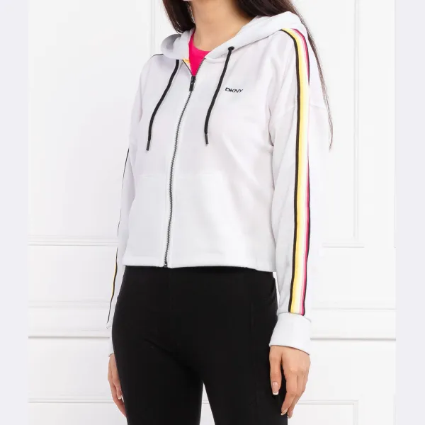 

Укороченная толстовка Dkny, белый