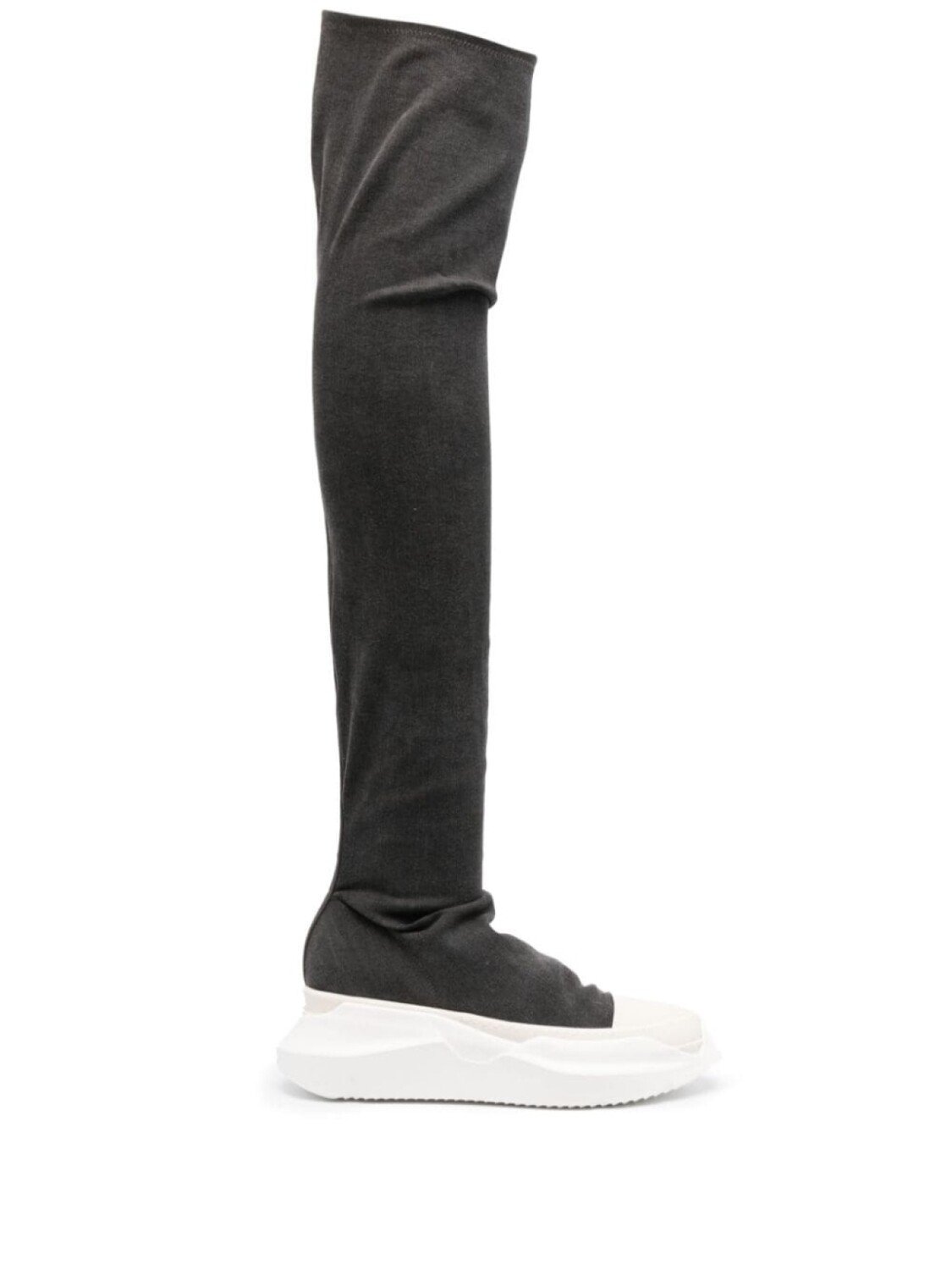 

Rick Owens DRKSHDW ботфорты Abstract Stockings из денима, серый