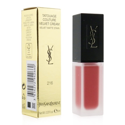 Tatouage Couture Velvet Cream 216 Нюд Эмблема 6мл, Yves Saint Laurent