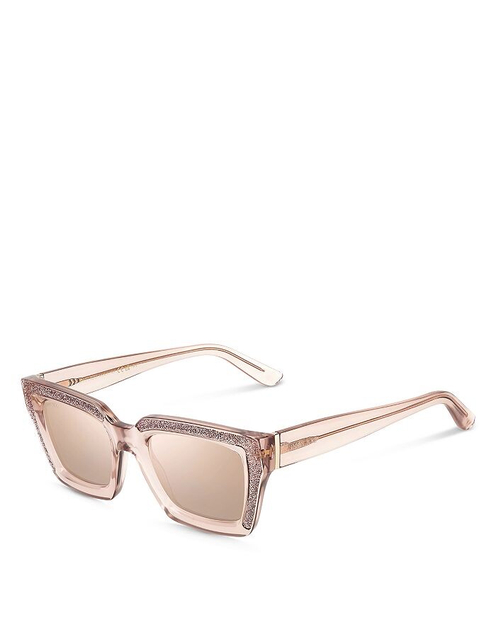 

Прямоугольные солнцезащитные очки Meg, 51 мм Jimmy Choo
