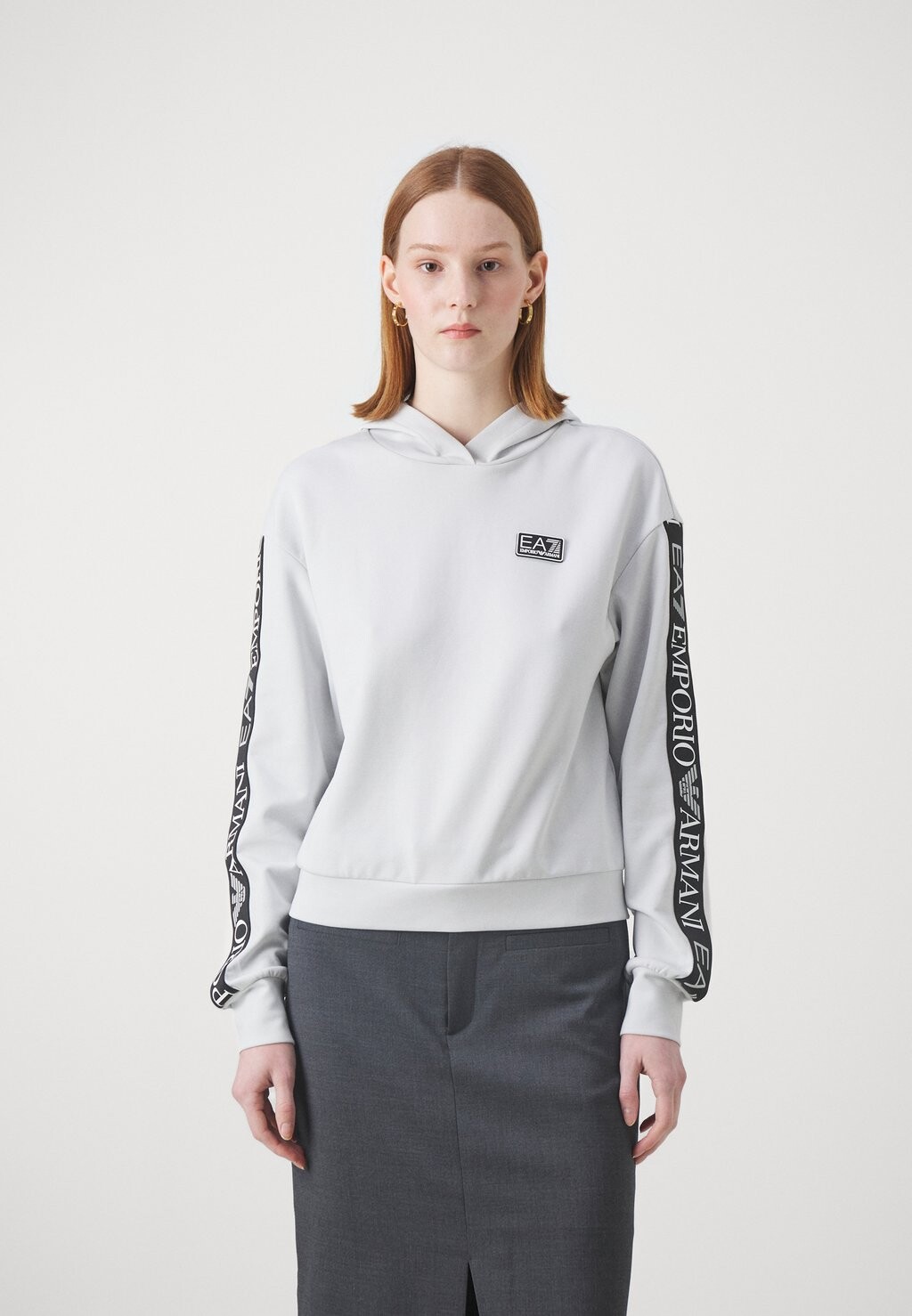 

Толстовка EA7 Emporio Armani, камень