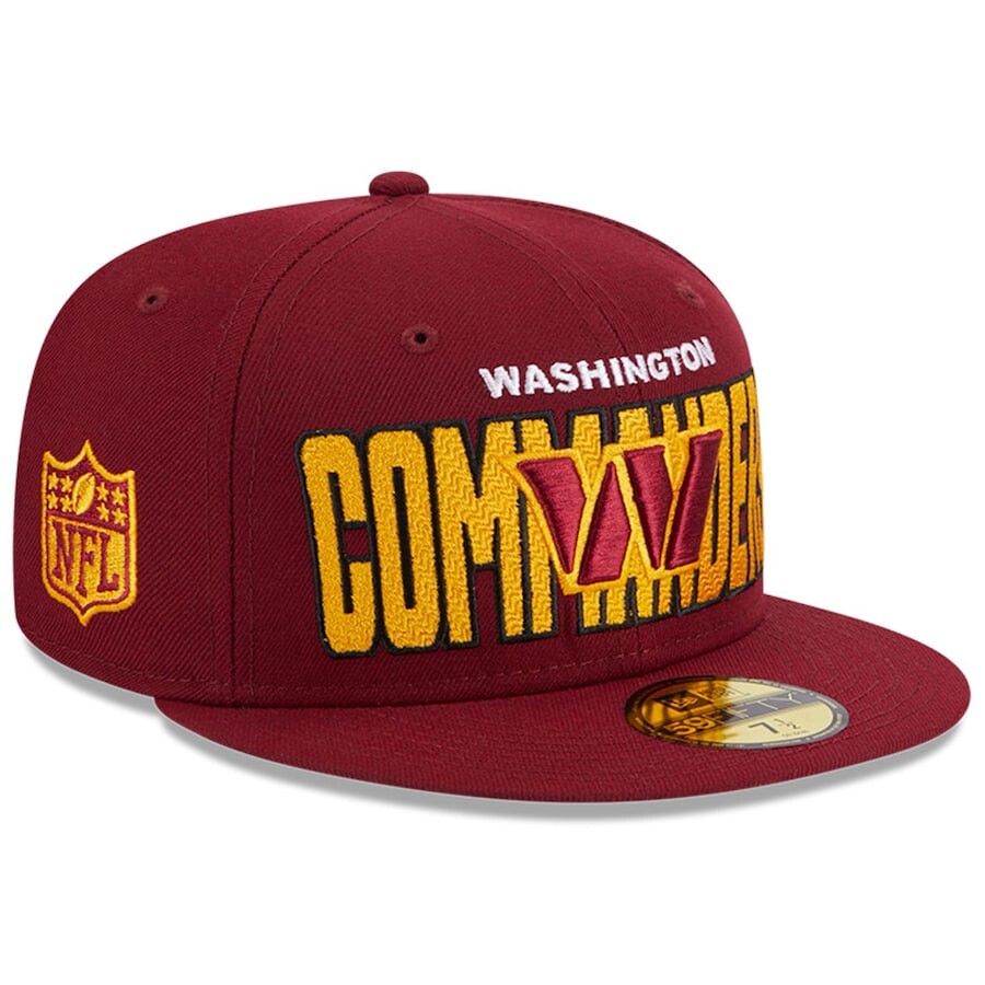 

Бейсболка New Era Washington Commanders, бордовый